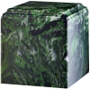 Green Ascota Cube Urn