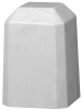 White Carrera Keepsake Square Urn