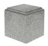 Military Gray Cube Urn