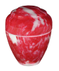 Cherry Red Keepsake Vase Urn