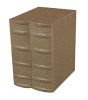 Walnut Book Urn