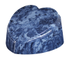 Midnight Blue Heart Urn