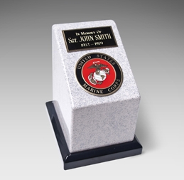 Military Emblem Urn
