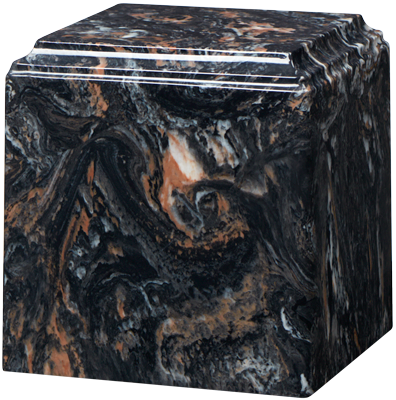 Mission Black Cube Urn