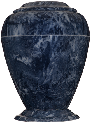 Midnight Blue Georgian Vase Urn