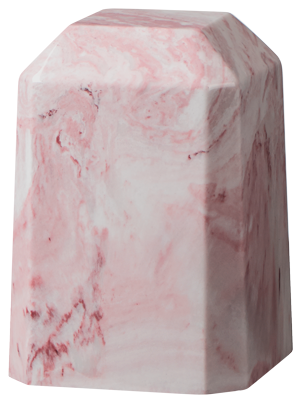 Pink Keepsake Square Urn