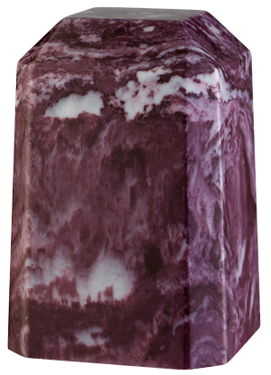 Merlot Keepsake Square Urn