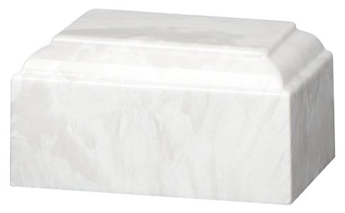 White Carrera Keepsake Tuscany Urn