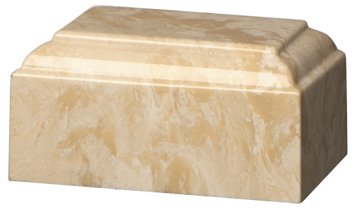 Creme Mocha Keepsake Tuscany Urn