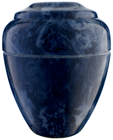 Midnight Blue Keepsake Vase Urn