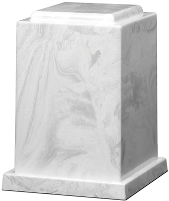 White Carrera Windsor Elite Urn