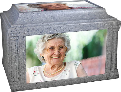 Military Gray Atlantis Urn