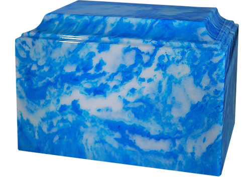 Sky Blue Tuscany Urn