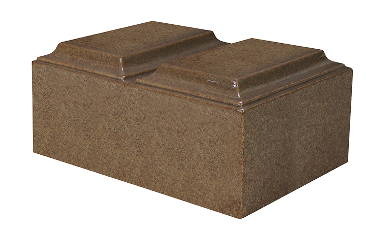 Walnut Double Tuscany Urn