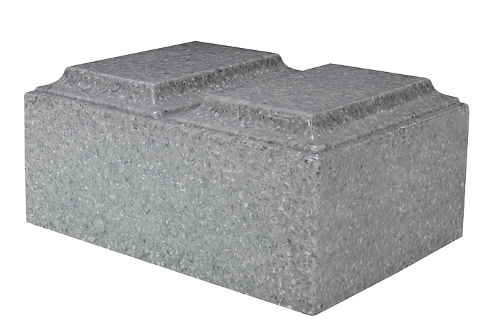 Military Gray Double Tuscany Urn