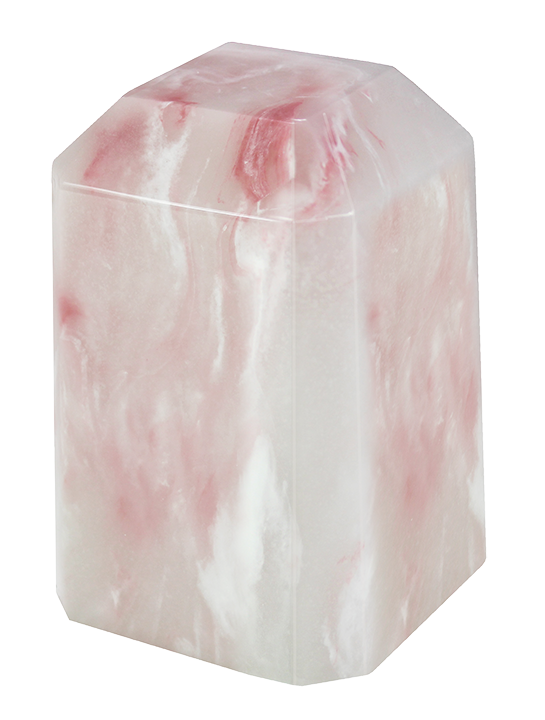 Pink Onyx Keepsake Square Urn