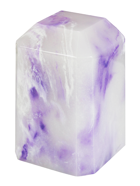 Purple Onyx Keepsake Square Urn