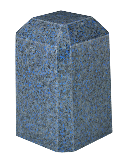 Sapphire Keepsake Square Urn