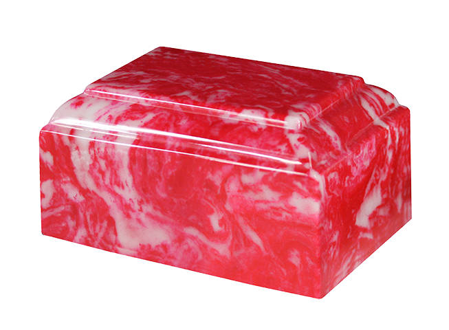 Cherry Red Keepsake Tuscany Urn