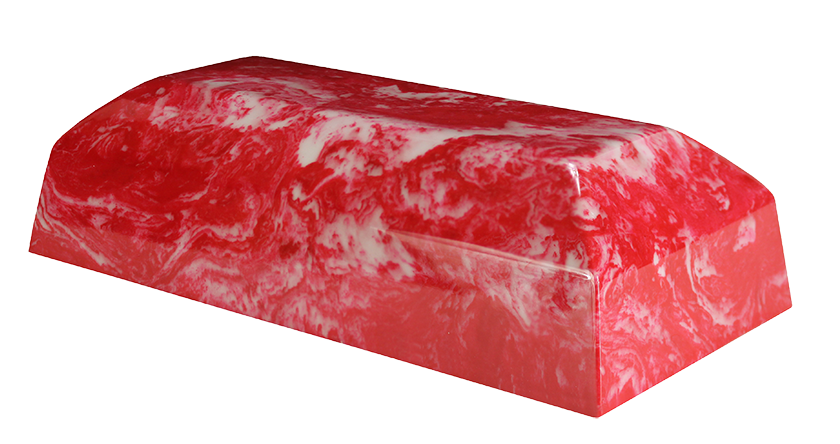 Cherry Red Zenith Urn