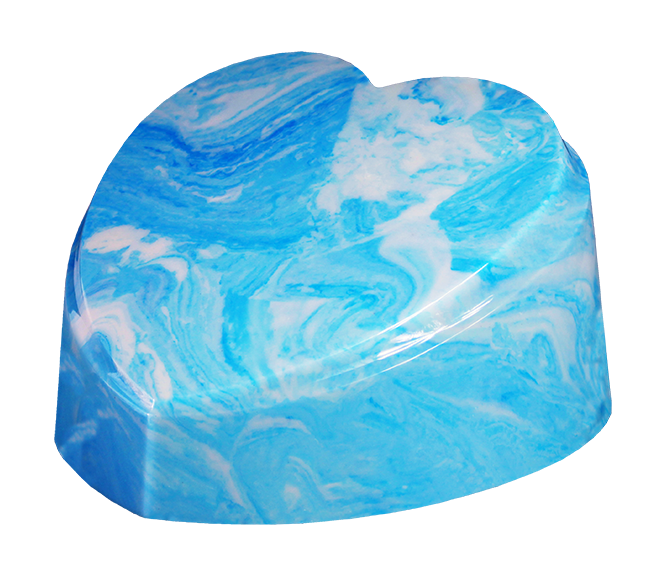 Blue Sky Heart Urn