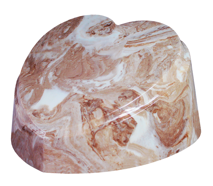 Cafe Heart Urn