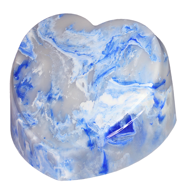 Blue Onyx Heart Keepsake